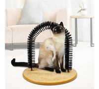 Gatto auto-massaggiante Gatti Arco Self Groomer Scratcher Toy Brush Cat Scratching Pad