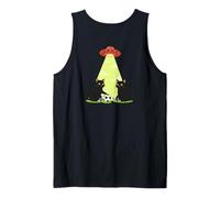 Gatto Calcio UFO Rapimento Arte Giapponese Canotta