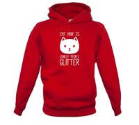 Gatto Capelli Is Lonely People Brillantini - Bambini Felpa/Maglione - Funny Love