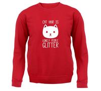 Gatto Capelli Is Lonely People Brillantini - Bambini Felpa/Maglione - Funny Love