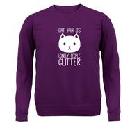 Gatto Capelli Is Lonely People Brillantini - Bambini Felpa/Maglione - Funny Love