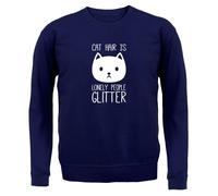 Gatto Capelli Is Lonely People Brillantini - Bambini Felpa/Maglione - Funny Love