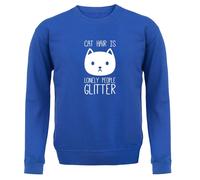 Gatto Capelli Is Lonely People Brillantini - Bambini Felpa/Maglione - Funny Love