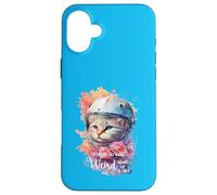 Gatto carino, devo dire cose strane o morirò. Custodia per iPhone 16 Plus