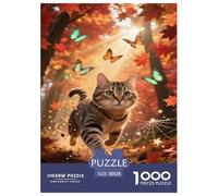 Gatto ChArtereux Jigsaw 1000 Pezzi Animale Puzzle Per Adulti Decorazione Interna Unica Regalo Per Amore E Amico Gioco Education Per Gioco Familiare Stress Relief 38x26cm/1000pcs