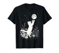 Gatto Che Cerca di Raggiungere La Luna Maglietta