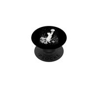 Gatto Che Cerca Di Raggiungere La Luna PopSockets PopGrip Adesivo