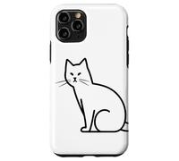 Gatto che disegna il gattino Custodia per iPhone 11 Pro