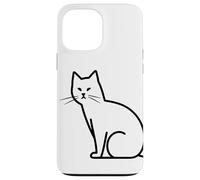 Gatto che disegna il gattino Custodia per iPhone 13 Pro Max