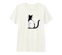Gatto Che disegna Il Gatto Maglietta Premium