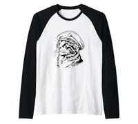 Gatto Che Guevara Maglia con Maniche Raglan