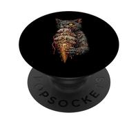 Gatto che mangia il gelato del ratto PopSockets PopGrip Adesivo
