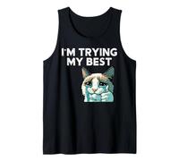 Gatto Che Piange Pollice in su STO provando Il Mio miglior Meme Uomini Donne Bambini Canotta