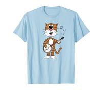 Gatto Che Suona Il Banjo, Musicista banjoista Divertente Maglietta