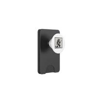 Gatto che suona la chitarra elettrica rock country band musica grafica PopSockets PopWallet per MagSafe