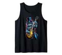 Gatto che suona la chitarra Rock & Roll Music Concert Festival 2024 Canotta