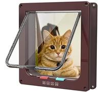 Gatto classico, 4 opzioni di chiusura manuale M-19 x 20 x 5,5 cm, marrone