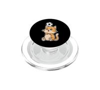 Gatto con calcio PopSockets PopGrip per MagSafe