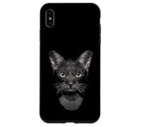 Gatto con Ruth Bader Ginsburg Collare RBG Custodia per iPhone XS Max