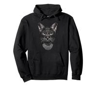 Gatto con Ruth Bader Ginsburg Collare RBG Felpa con Cappuccio