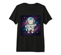 Gatto cosmico alla conquista della Galassia Maglietta Premium