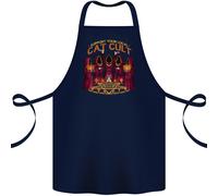 Gatto Cult il Male Felino Diavolo Worship Satanico Cotone Grembiule 100% Organic