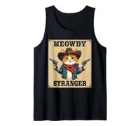 Gatto da cowboy Meowdy Stranger Canotta
