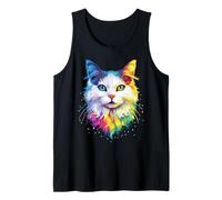 Gatto D'Angora Gatto Angora Bianco Gatti d'Angora Dolci Canotta