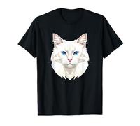 Gatto D'Angora Gatto Angora Bianco Gatti d'Angora Dolci Maglietta