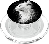 Gatto D'Angora Gatto Angora Bianco Gatti d'Angora Dolci PopSockets PopGrip per MagSafe