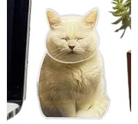 Gatto Dashboard,Gatto, per la decorazione 'automobile, Ornamenti acrilici per cruscotto e ufficio auto, per la decorazione 'auto a testa secca
