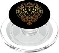 Gatto dea Bastet Egiziano PopSockets PopGrip per MagSafe