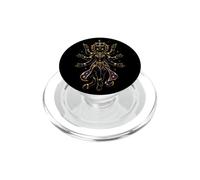 Gatto Dea Celeste Luna Gatti Arte Mistica Donne Ragazze PopSockets PopGrip per MagSafe