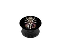 Gatto Dea Celeste Mistico Fantasia Animale Domestico Mamma Donne PopSockets PopGrip Adesivo
