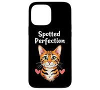 Gatto del Bengala Amante del gattino animale domestico gattino miao gatto leopardo Custodia per iPhone 13 Pro Max