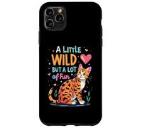 Gatto del Bengala Amante del gattino animale domestico gattino miao gatto leopardo Custodia per iPhone 11 Pro Max