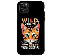 Gatto del Bengala Amante del gattino animale domestico gattino miao gatto leopardo Custodia per iPhone 11 Pro Max