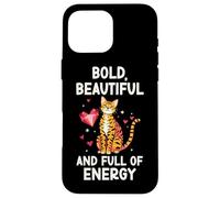 Gatto del Bengala Amante del gattino animale domestico gattino miao gatto leopardo Custodia per iPhone 16 Pro Max