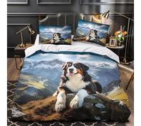 Gatto del Bengala copripiumino Set di Biancheria da Letto morbida microfibra stampa di 3D con cerniera con federe animale domestico esotico Set Di Copripiumino for bambini e adulti Double（200x200cm）