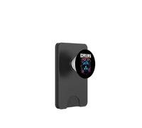 Gatto della città di Ichikawa con occhiali da sole e fiori PopSockets PopWallet per MagSafe