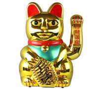 Gatto della fortuna Maneki neko 45 cm oro