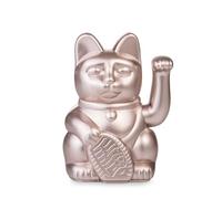 Gatto della fortuna / maneki neko, Plastica, Chiaro di luna, ca. 15 x 10,5 cm