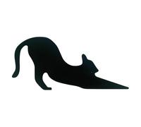 Gatto di Halloween come fermaporta per il pavimento della porta - Morbido tappo di barriera peluche per animali | Fermaporta per ufficio, soggiorno, corridoio, studio, appartamento