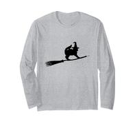 Gatto di Halloween Maglia a Manica