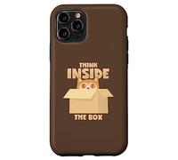 Gatto di parole: Pensa dentro la scatola Custodia per iPhone 11 Pro