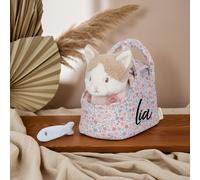 Gatto di peluche Marley in borsa – personalizzabile – Per nome