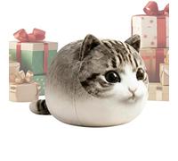 Gatto di peluche Morbido Cuscino Decorativo 15 cm Con Suono Interattivo | Peluche per Camera da Auto Divano Compleanno Bambini San Fidanzata Ragazzi Ragazze Adulti