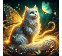 Gatto Dio Farfalla 300 Pezzi Puzzle, 300 pezzi puzzle Classico per adulti, Fai Da Te Giochi Educativo e Giocattoli Sfida, Intrattenimento Creativo, Puzzle Impossible