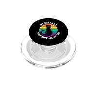 Gatto divertente che dice il mio gatto e parla di te PopSockets PopGrip per MagSafe