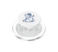 Gatto divertente che gioca musica Hockey su ghiaccio PopSockets PopGrip per MagSafe